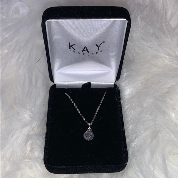 Kay Jewelers Jewelry - Sterling Silver 19” Heart Necklace